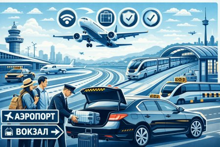 Трансфер в аэропорт и на вокзал: почему междугороднее такси удобнее общественного транспорта